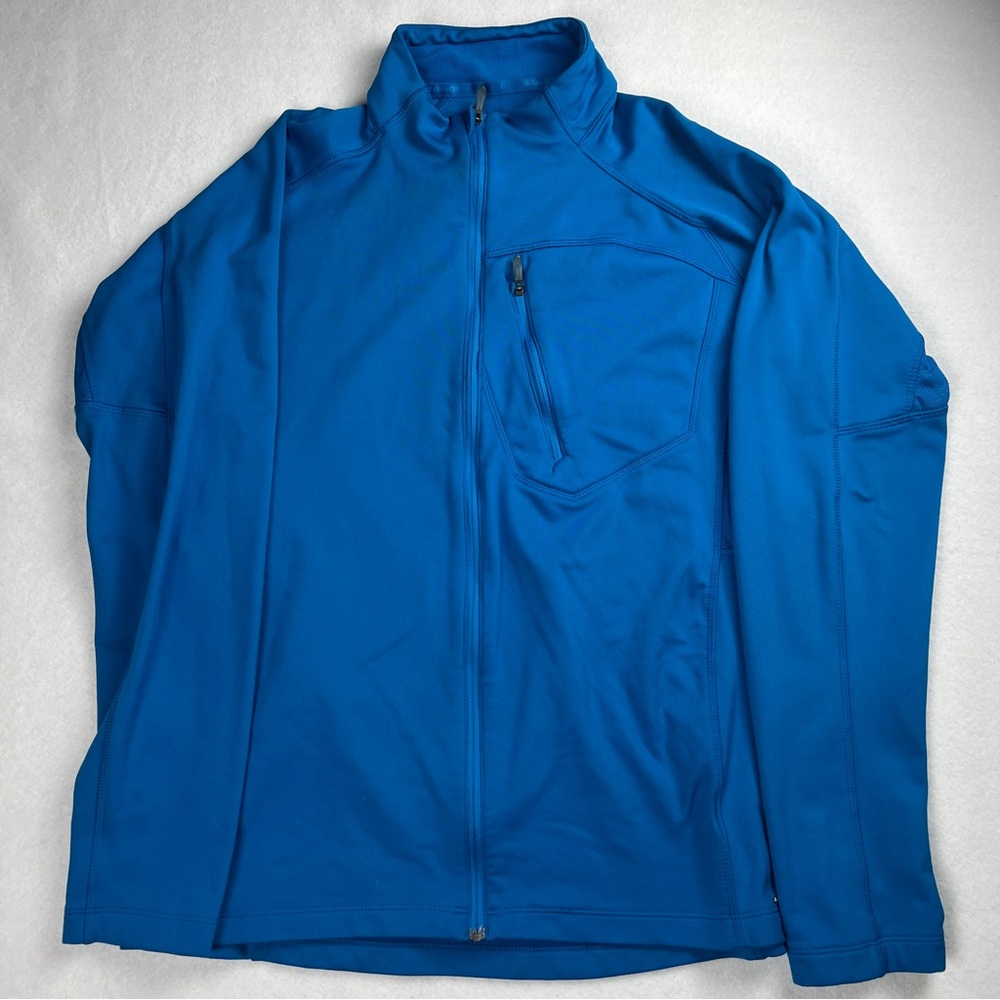 Salomon‎ Women's Full Zip Fleece Jacket Vent ActiLite Blue Large 26001